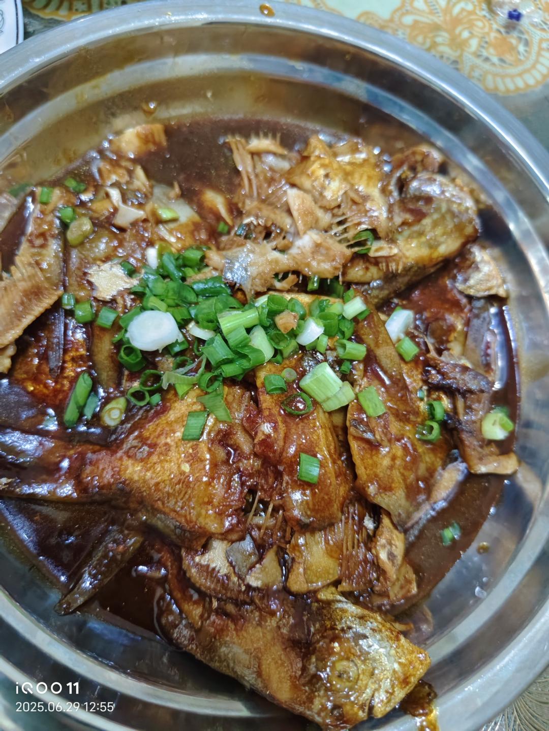 【家常菜】上海红烧鲳鱼