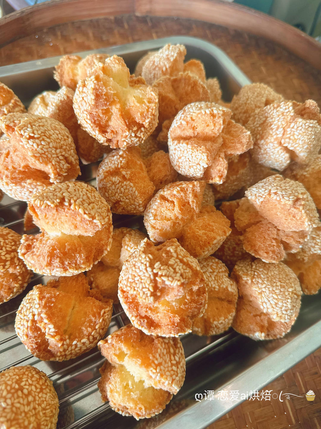 儿时零食开口笑（非常容易做）