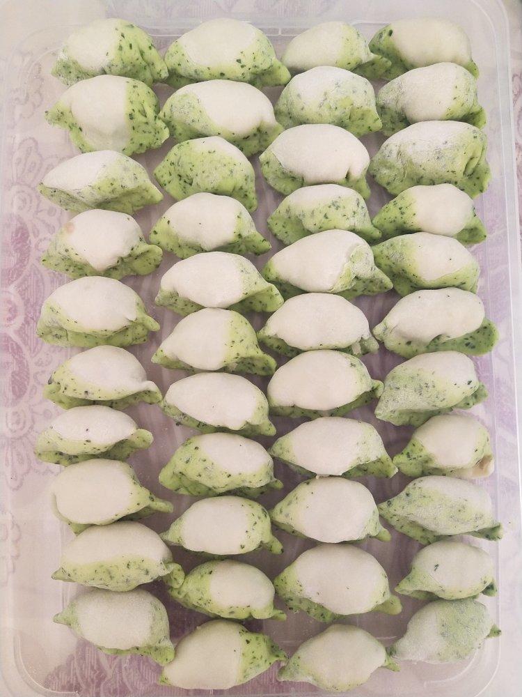翡翠白菜饺