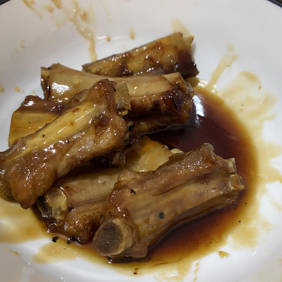 糖醋排骨/糖醋小排（不放油）（12345口诀做出正宗上海本帮）