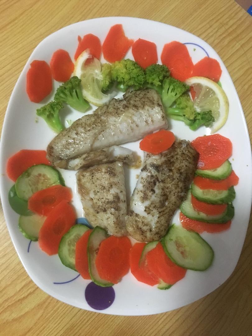 香煎龙利鱼——fit食谱系列