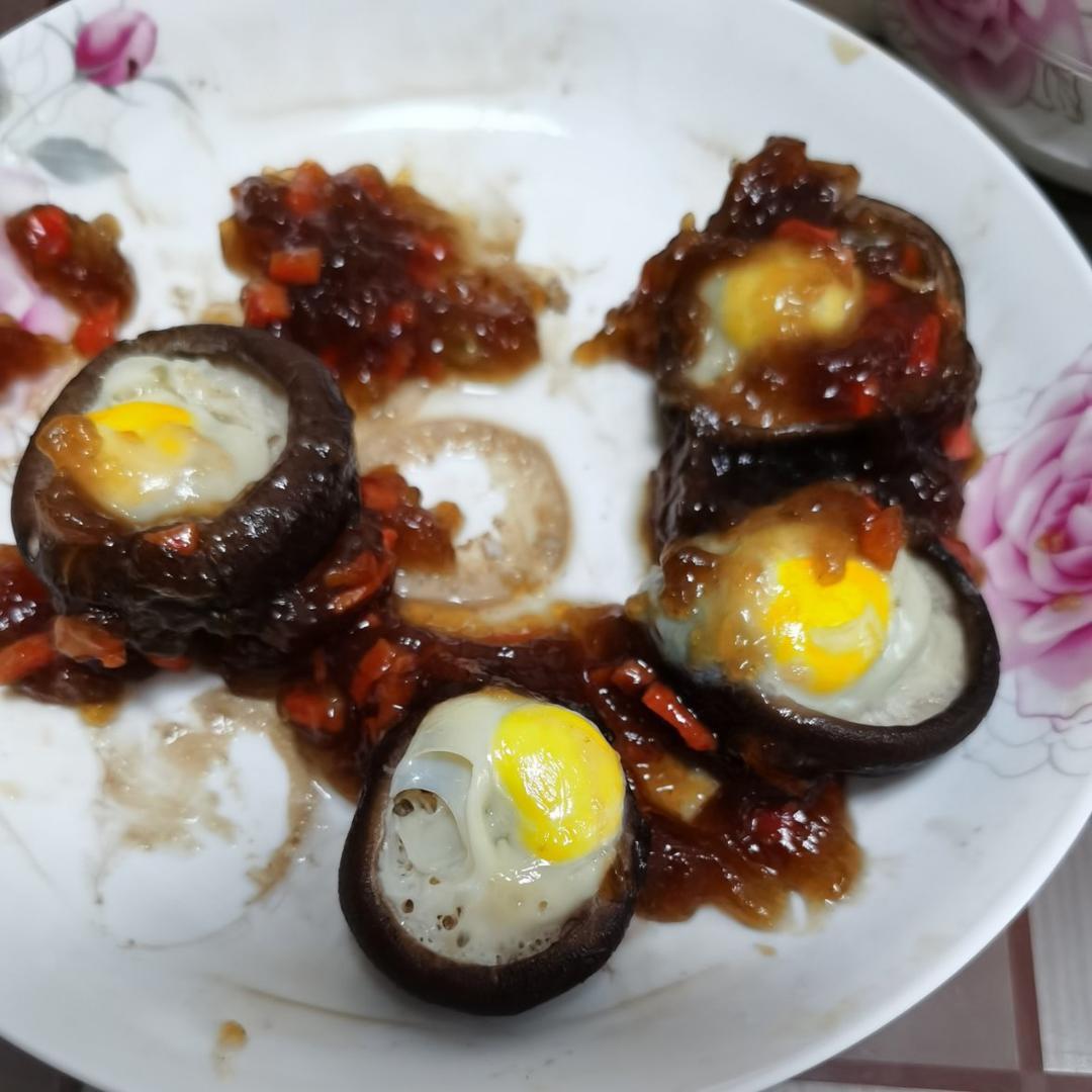 香菇蒸鹌鹑蛋