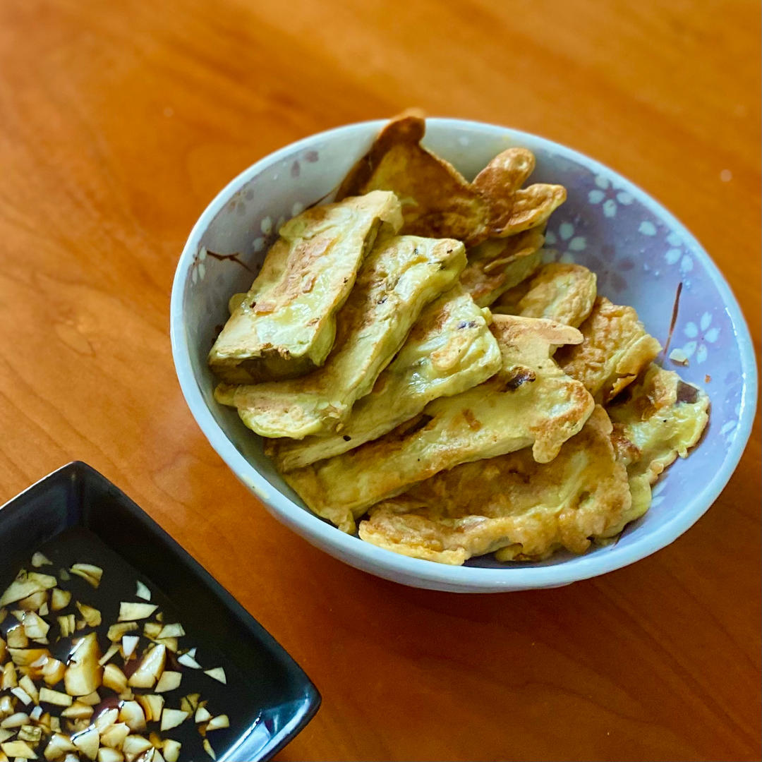 香煎茄子饼