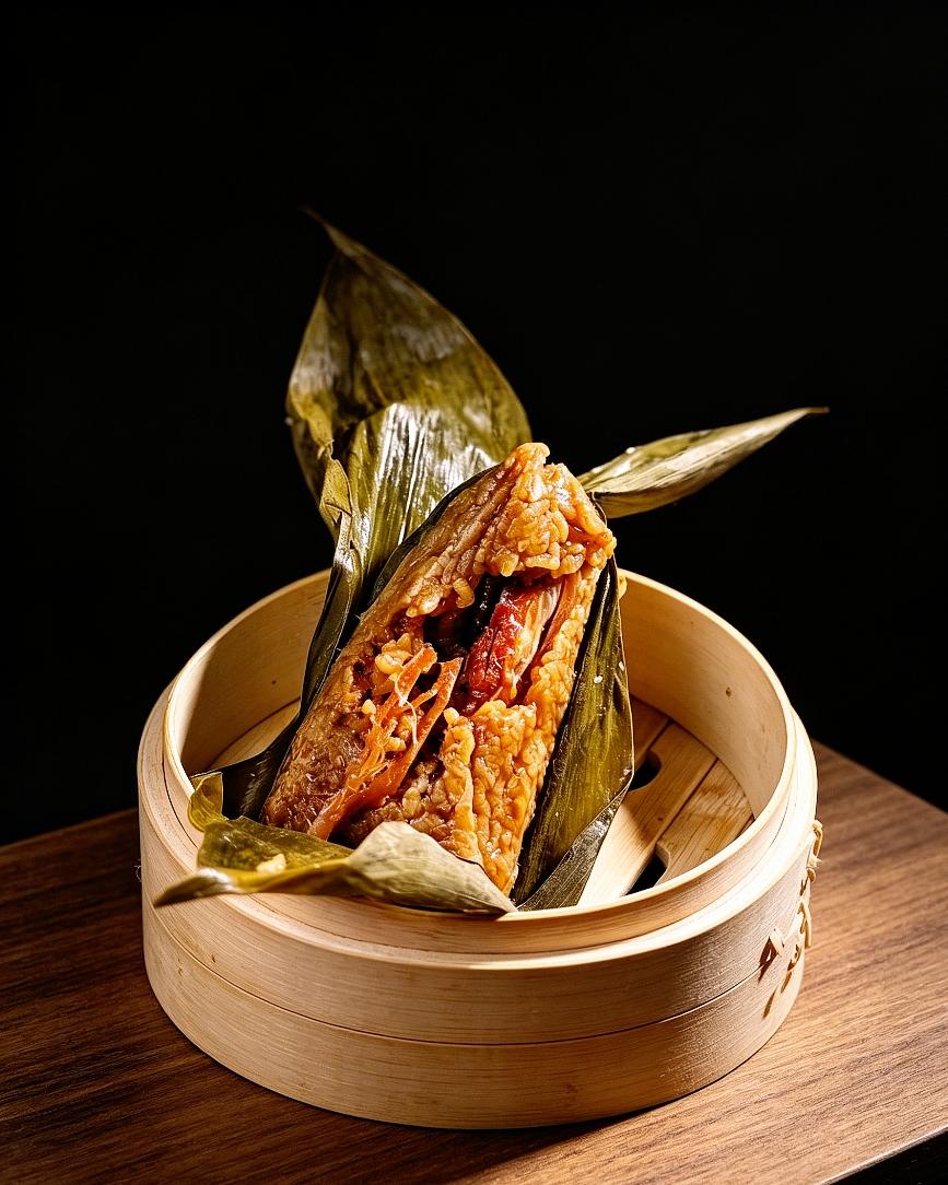 🪷半斤一个的上海鲜肉大粽｜咸粽子