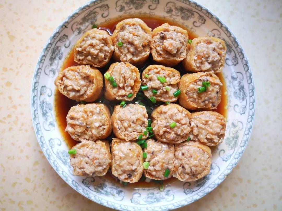 油豆泡塞肉
