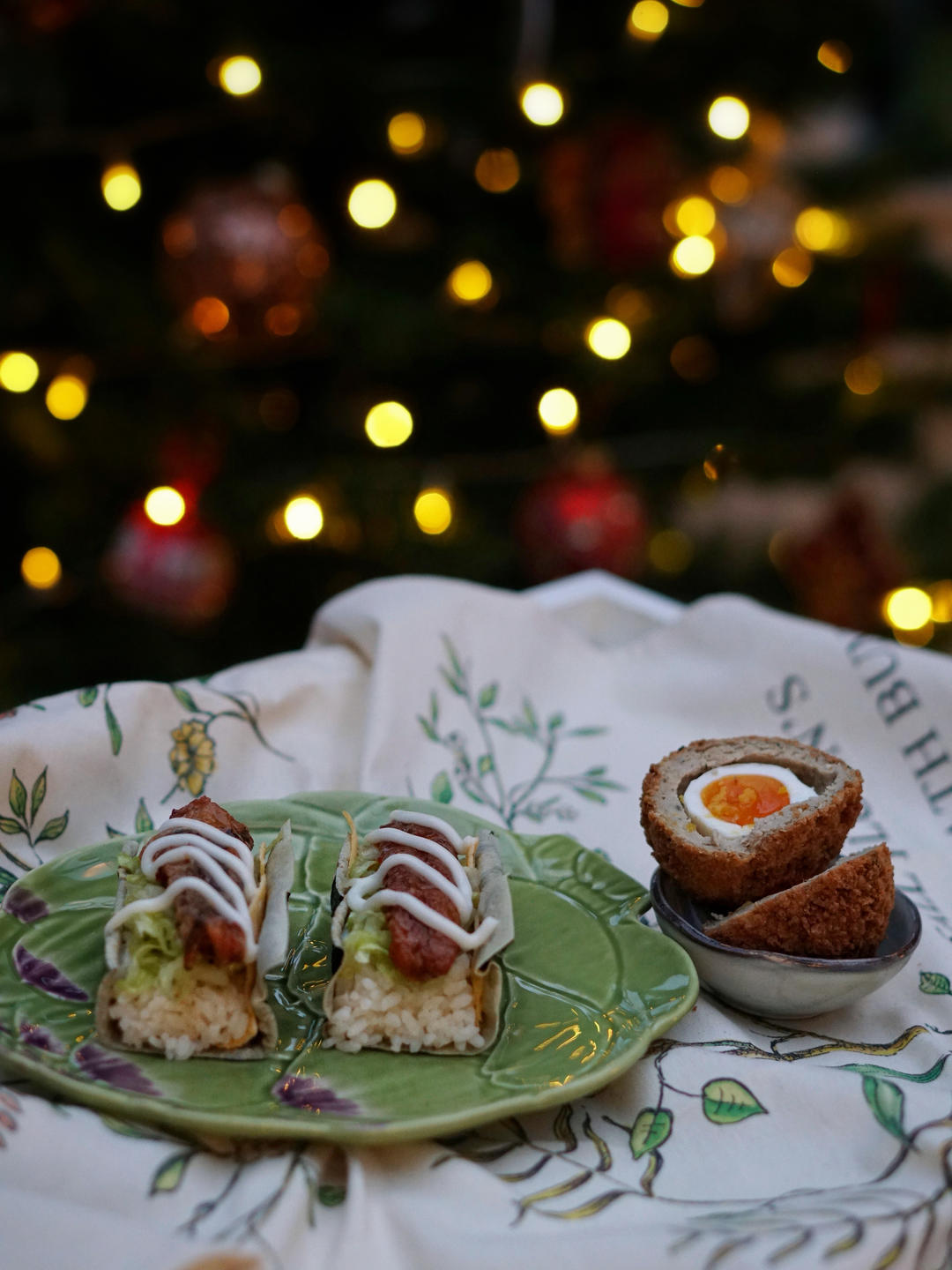 马来西亚特色紫菜酥及塔可饼寿司Taco