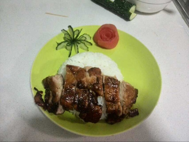 日式照烧鸡排饭