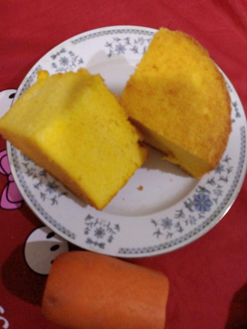 胡萝卜红糖戚风蛋糕