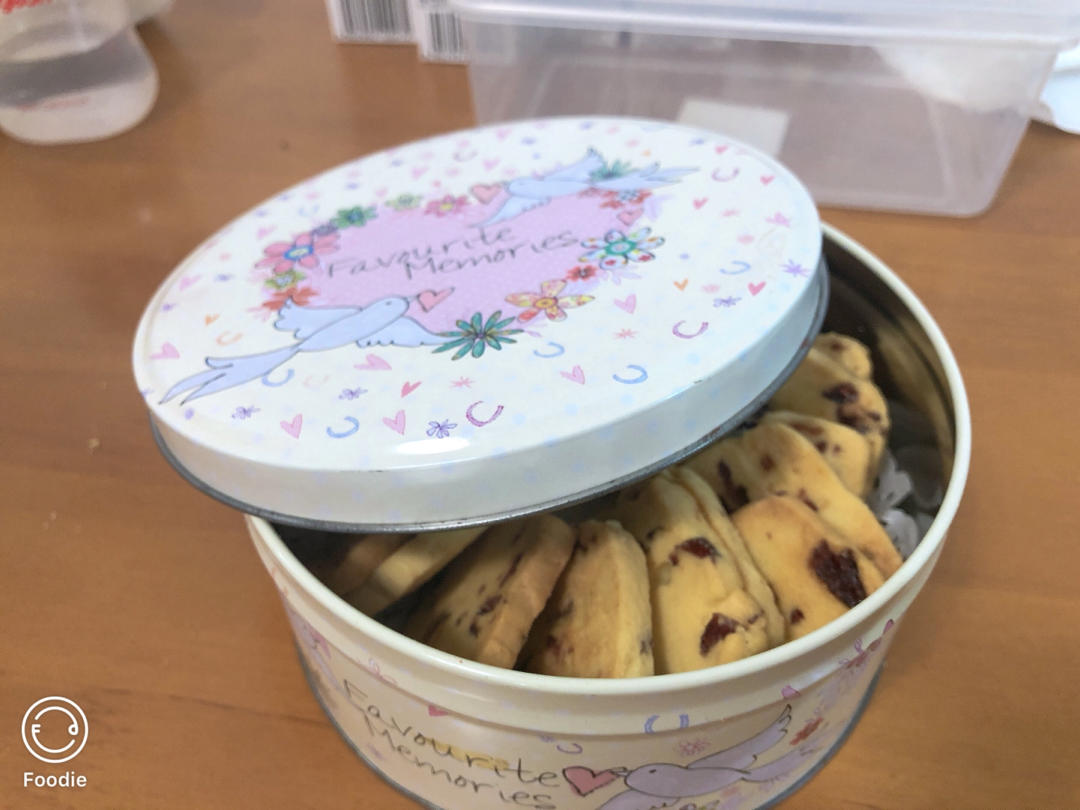 低糖少油版蔓越莓饼干