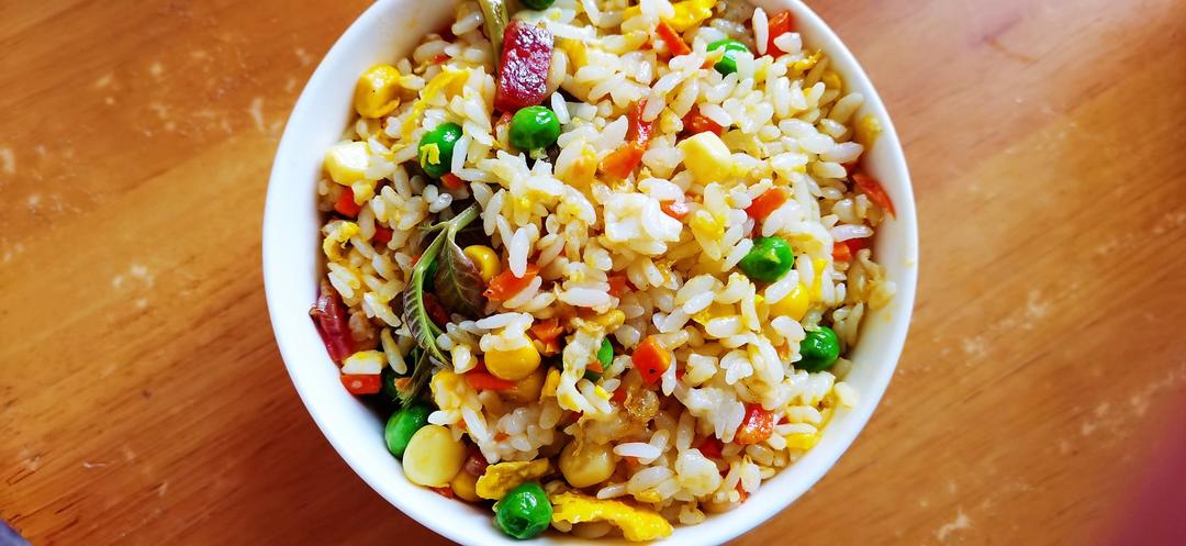 极速粒粒分明蛋炒饭