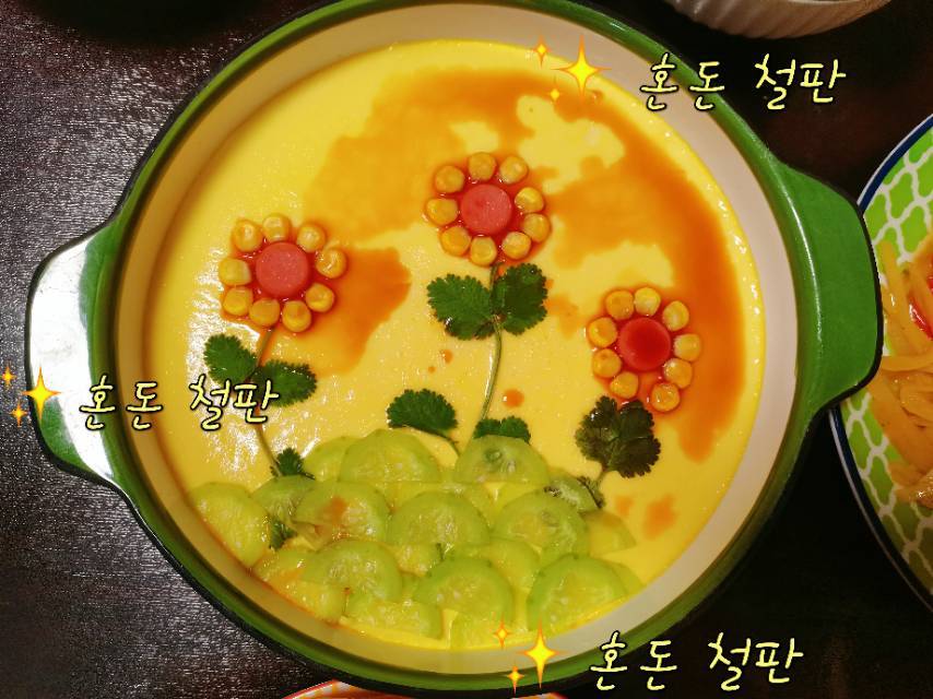 向日葵🌻蒸蛋｜松下JK180蒸烤箱菜谱
