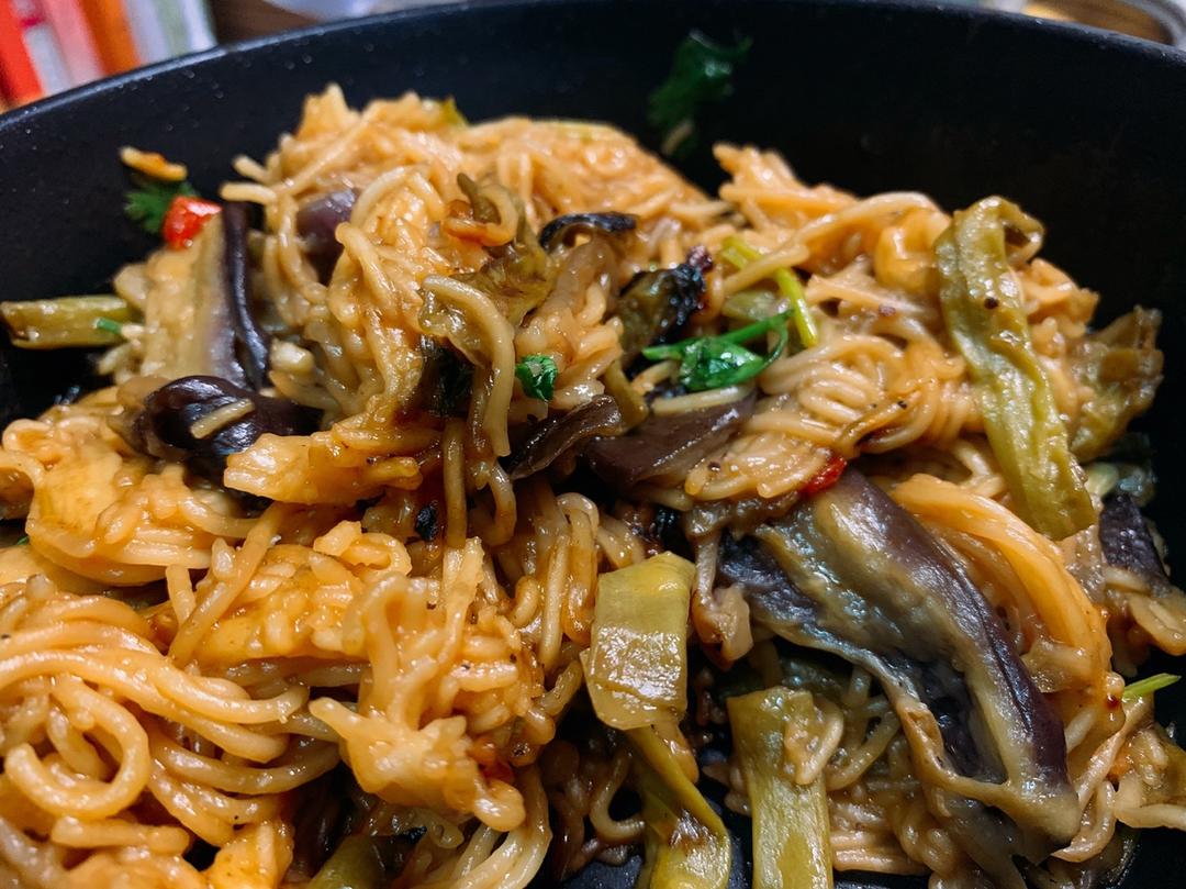 焖面（健康少油版）——宿舍健康日食记