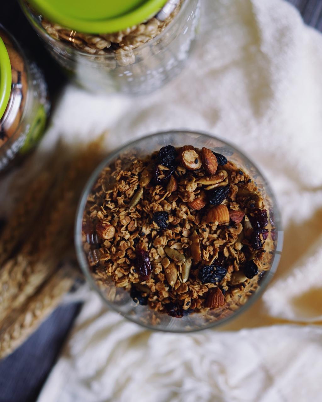 什锦granola烤燕麦片丨健康·零食