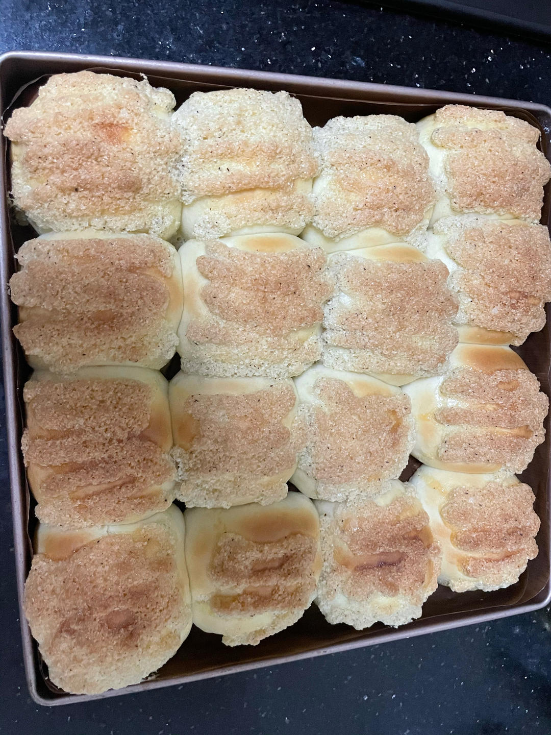一次发酵同样松软的椰蓉小面包