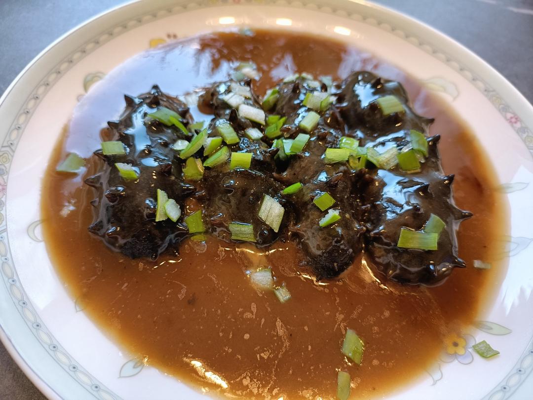 葱爆海参【最正宗的做法】