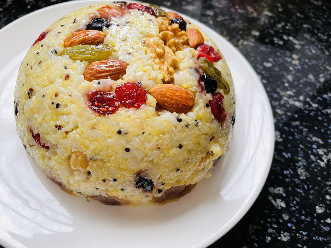 黄米藜麦八宝饭-2018年夜饭【曼食慢语】