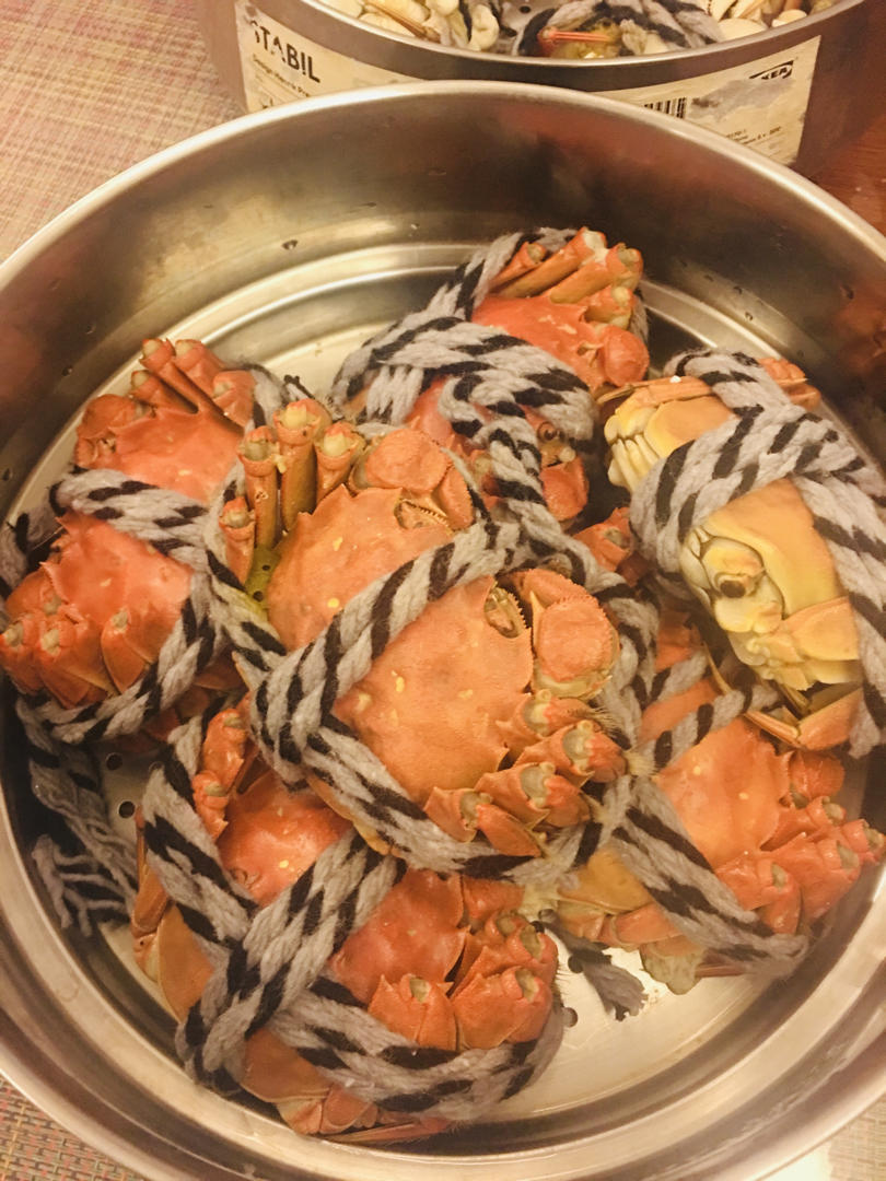 清蒸大闸蟹