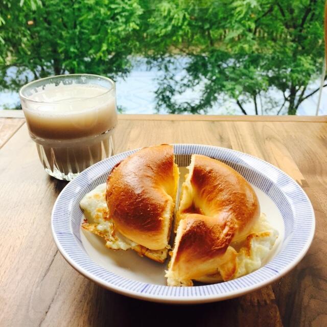 低油低糖原味贝果