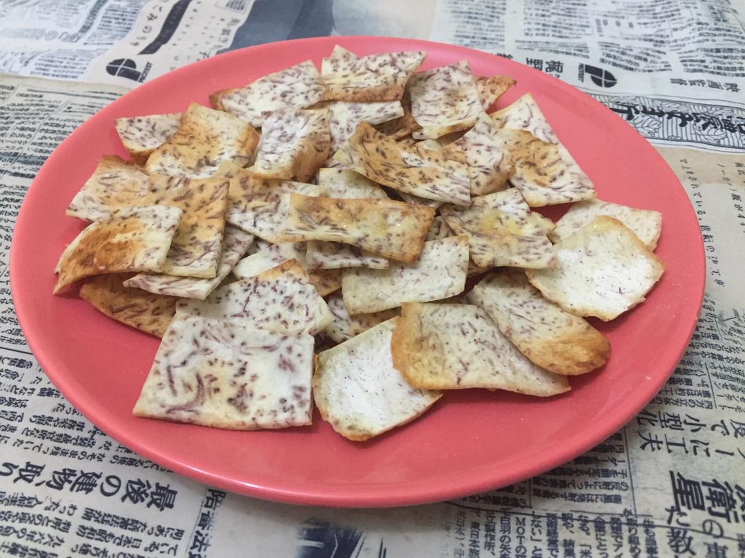 超简易酥脆烤芋片