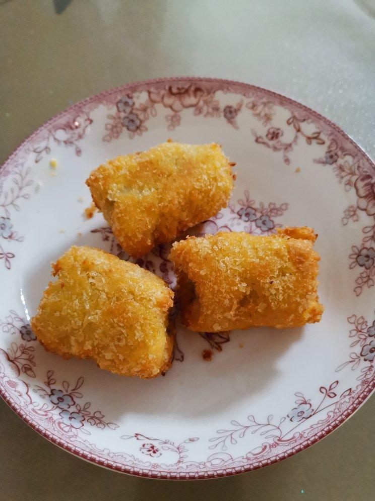 面包糠炸香蕉