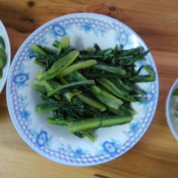 清炒油麦菜