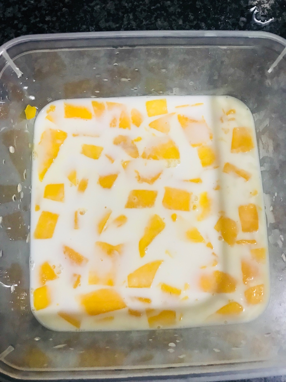 芒果牛奶布丁