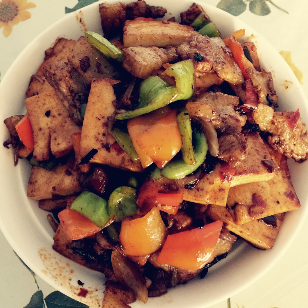 干锅千页豆腐