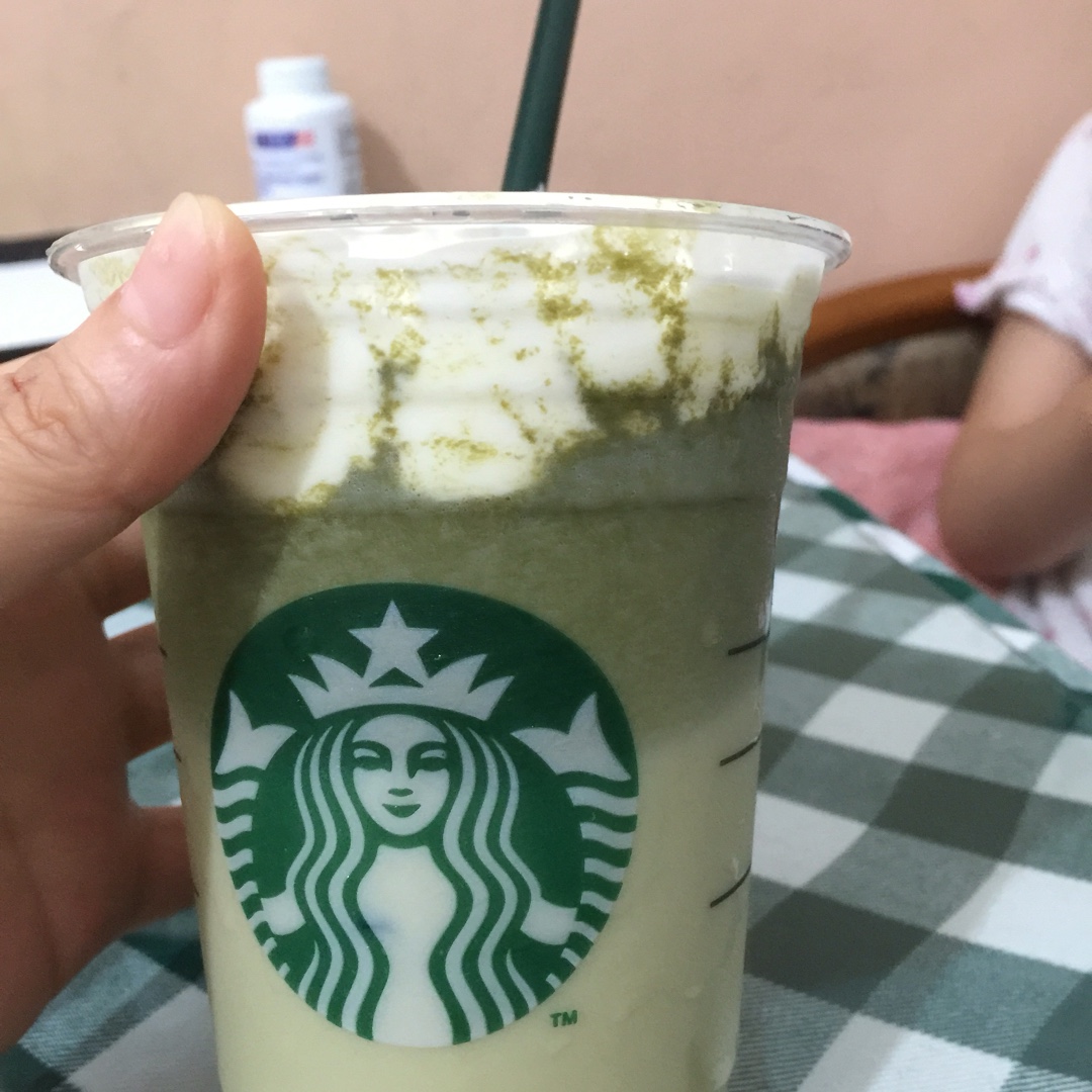 diy星巴克抹茶星乐冰