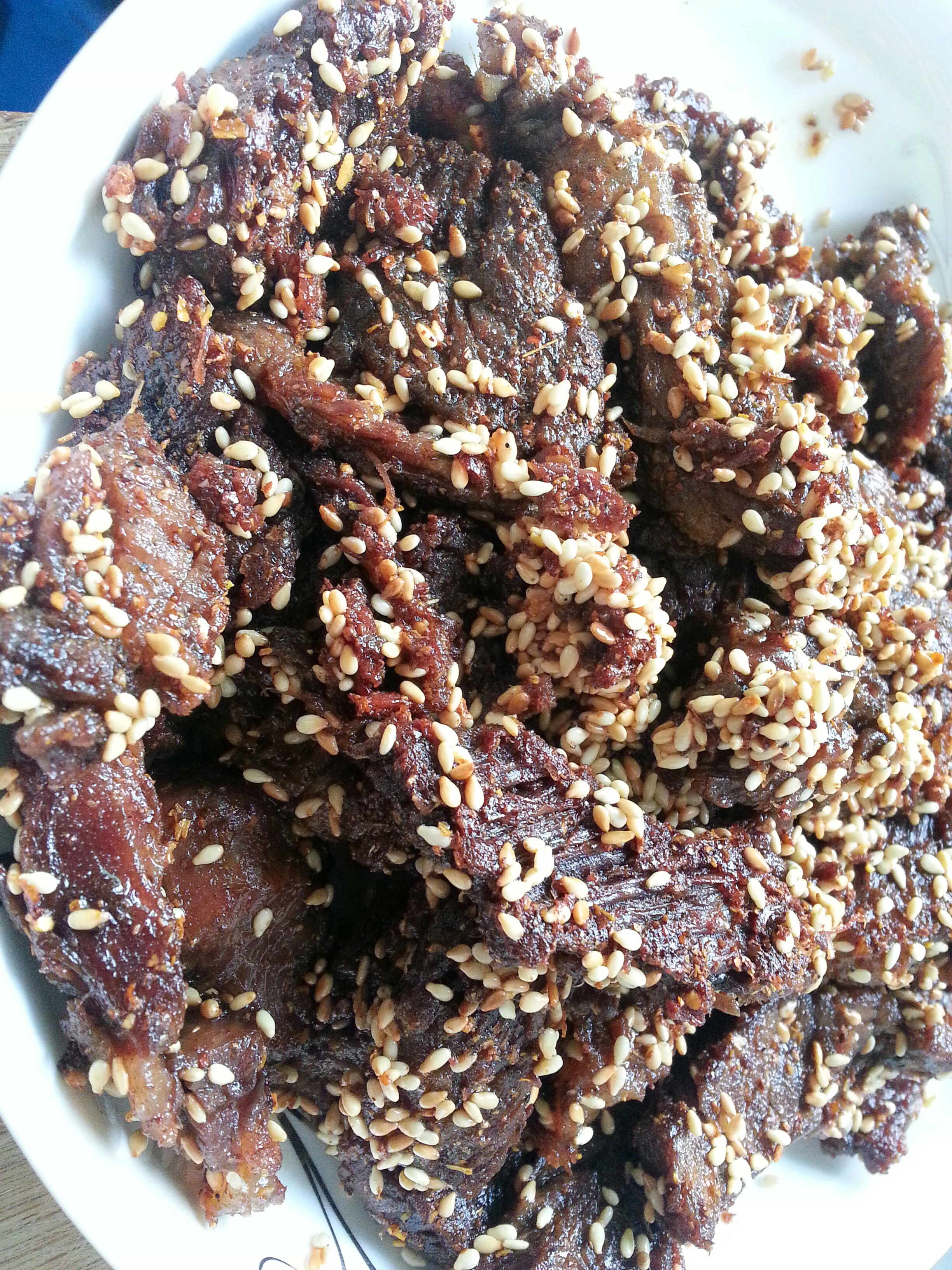 麻辣牛肉干