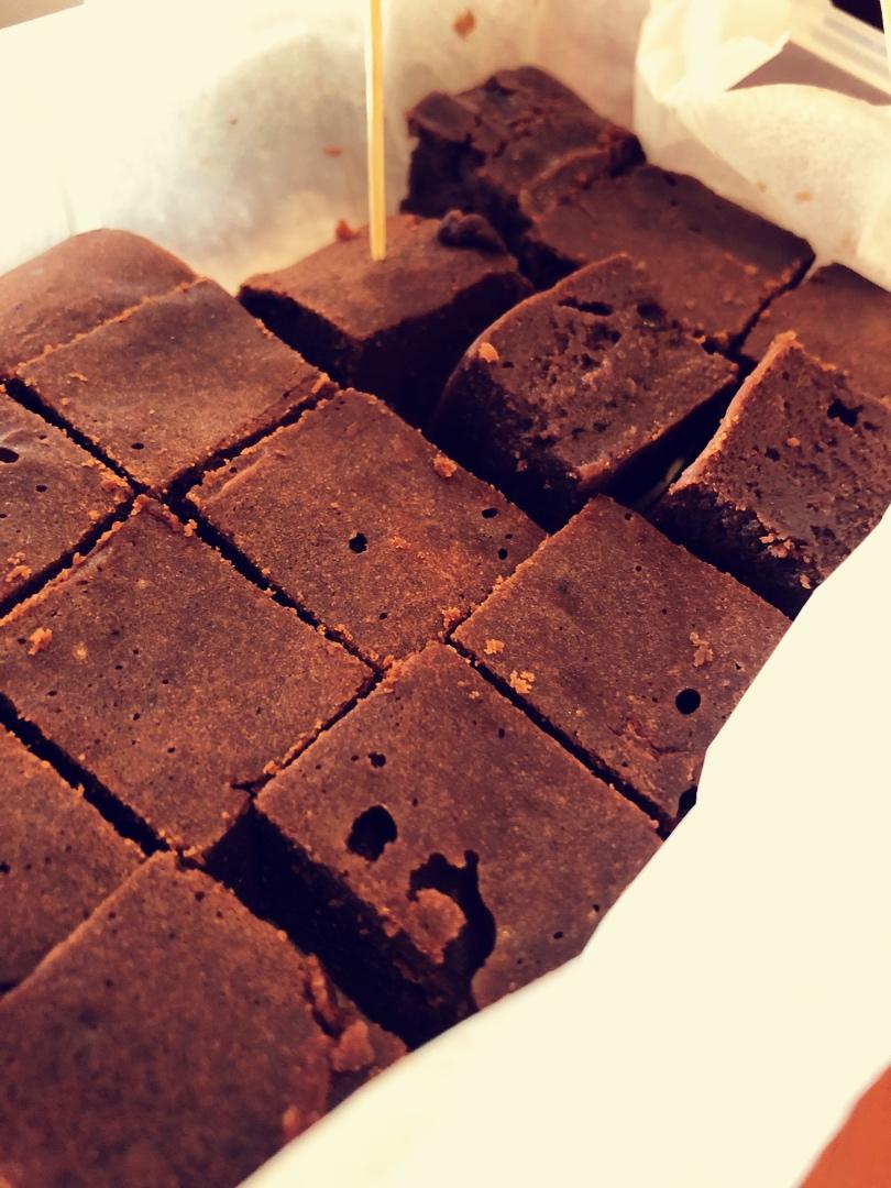 美式经典配方：巧克力布朗尼（The Perfect Brownies)