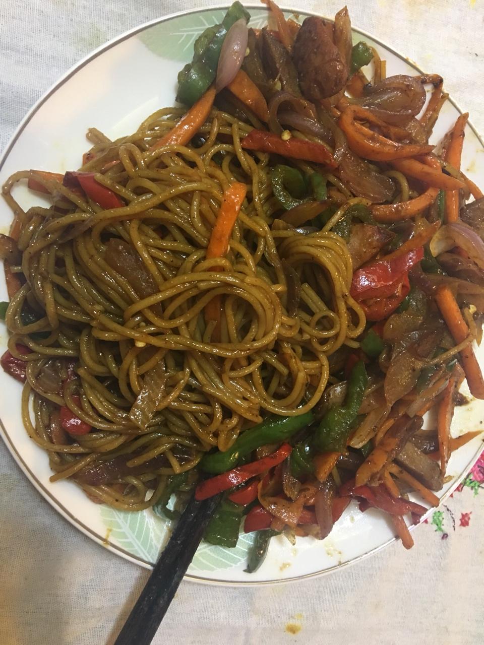 黑椒牛肉意粉