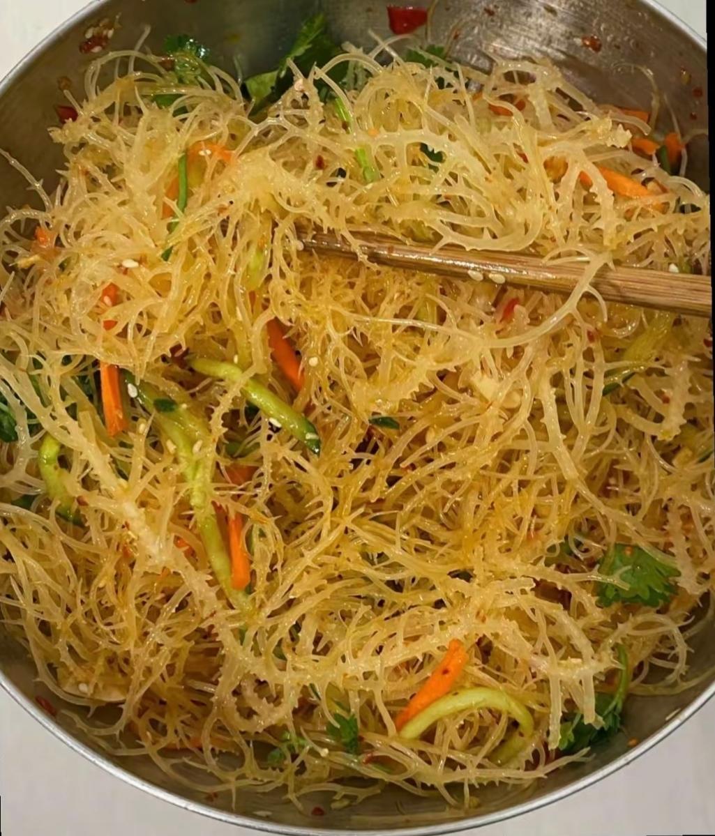 凉拌龙须菜