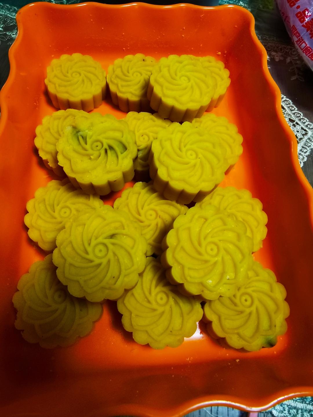 奶香绿豆糕（无豆腥味，超快手不麻烦）