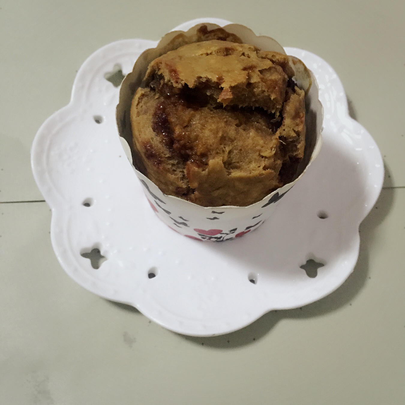 红糖全麦香蕉马芬