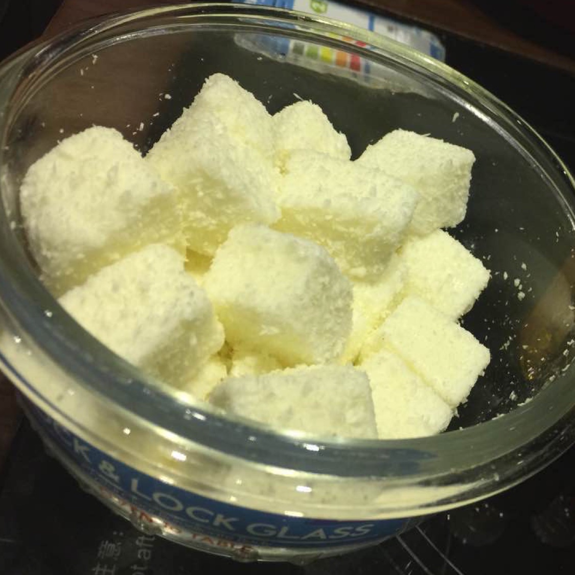 椰香牛奶小方