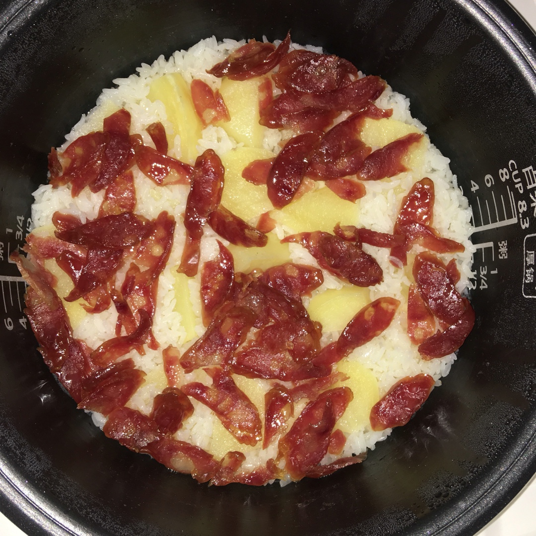 广式腊味煲仔饭