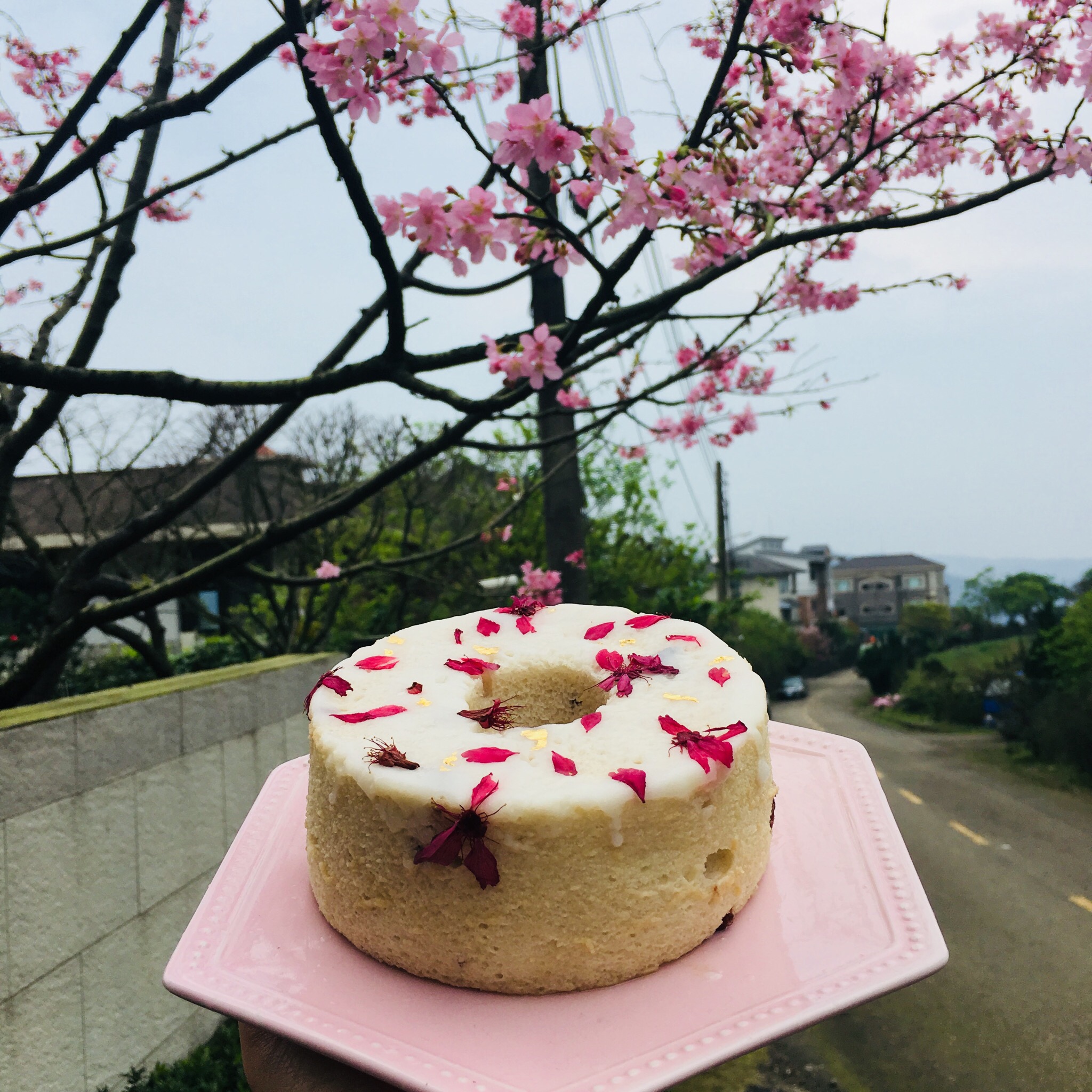 櫻花天使蛋糕的做法