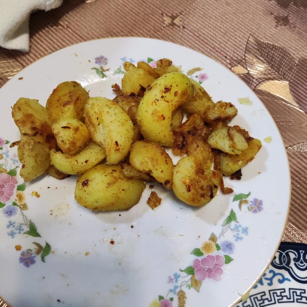 孜然椒盐小土豆