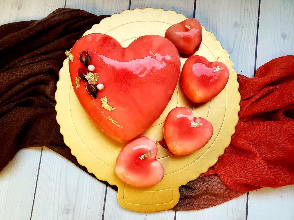 ［梦幻星空慕斯蛋糕］镜面蛋糕