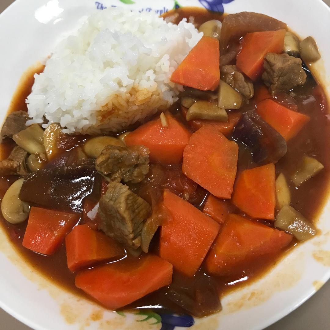 快手红烩牛肉