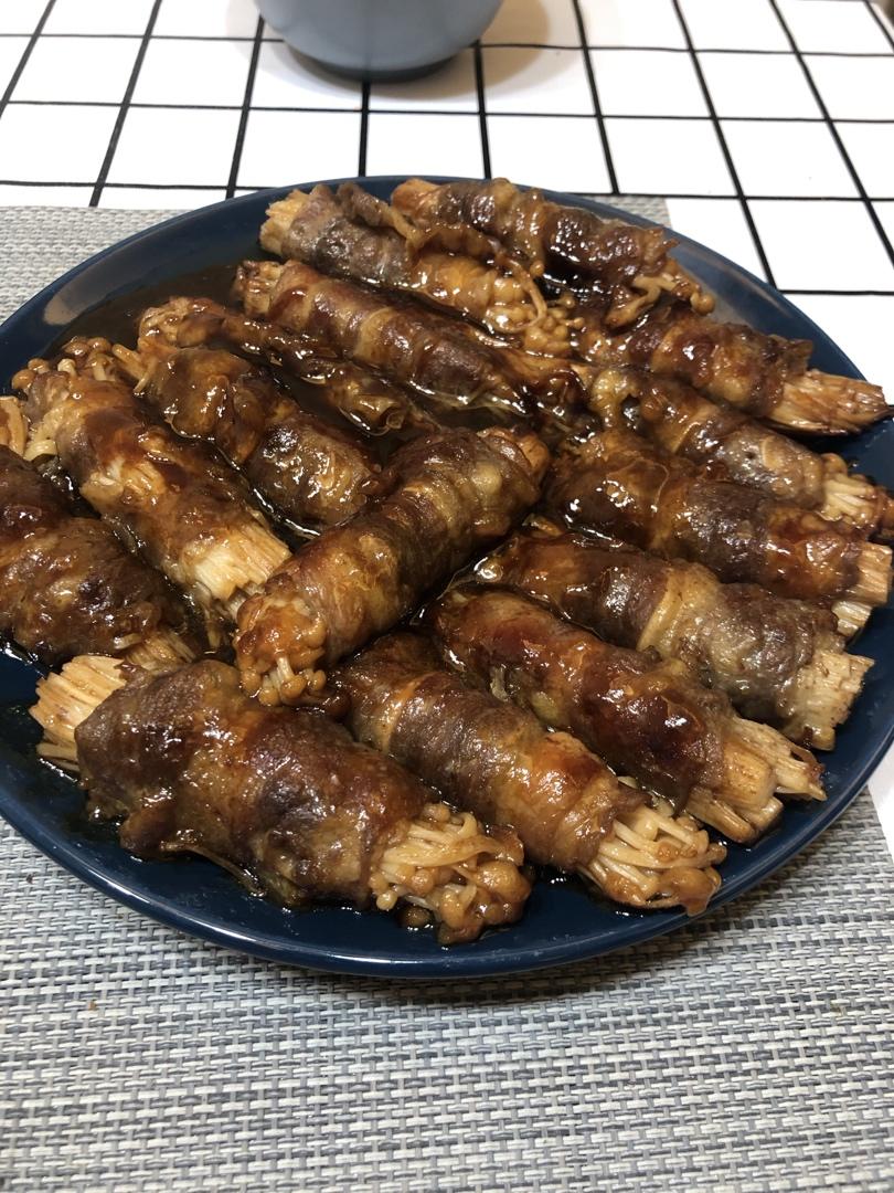 肥牛金针菇卷