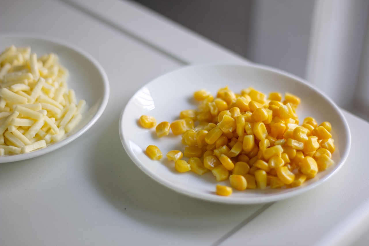 全麦玉米芝士贝果🌽解锁芝士玉米全新吃法的做法 步骤2