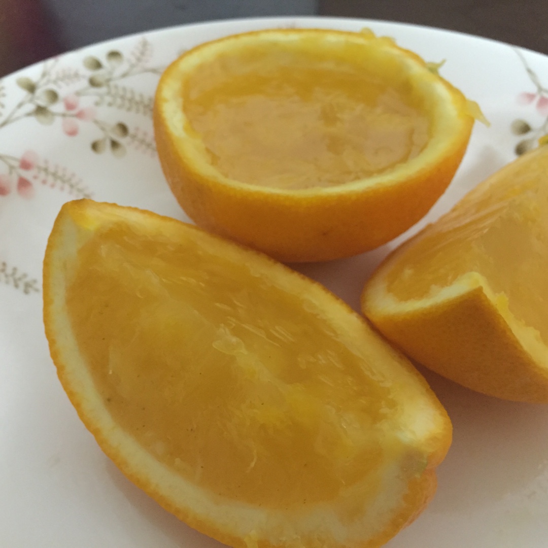 香橙果冻