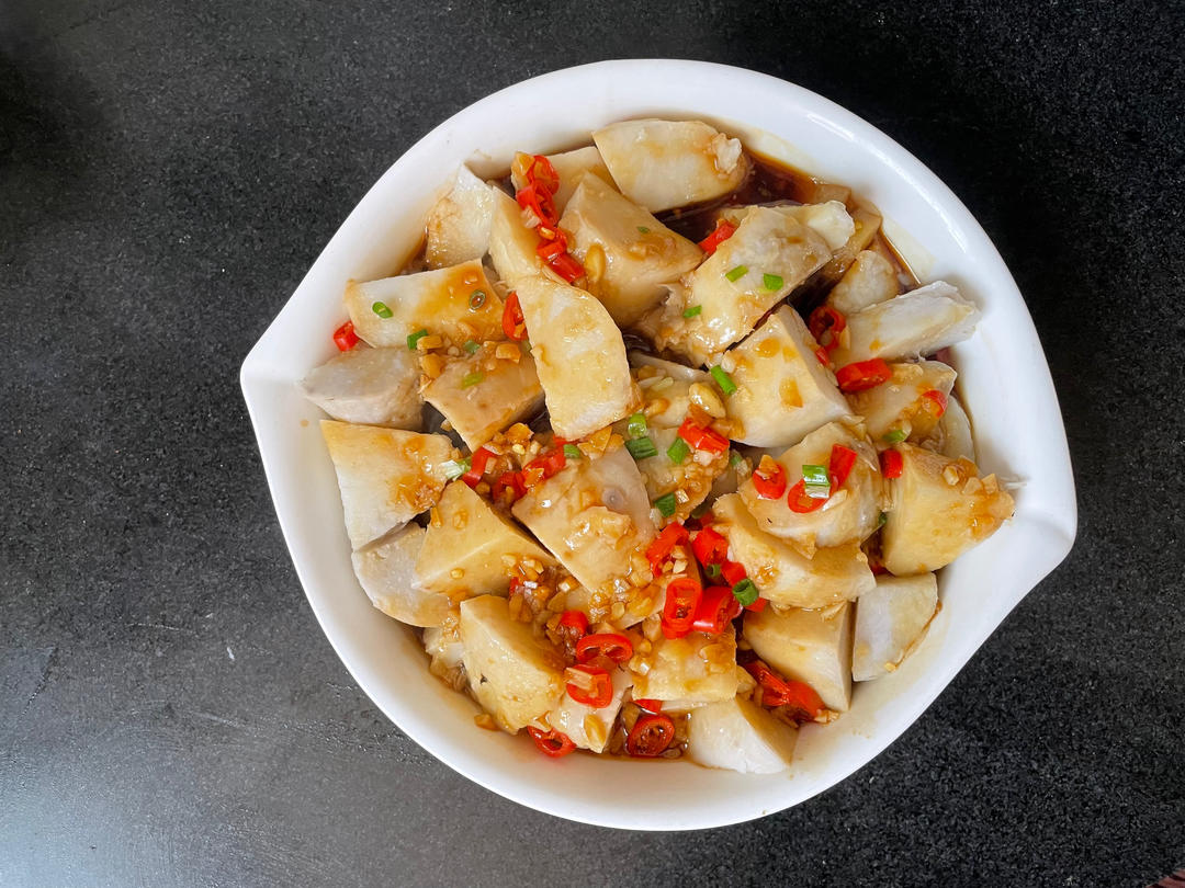 葱香蒸芋头，零失败易上手！