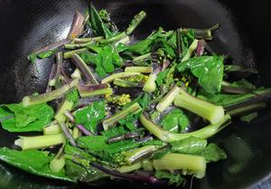 清炒红菜苔的做法 步骤5