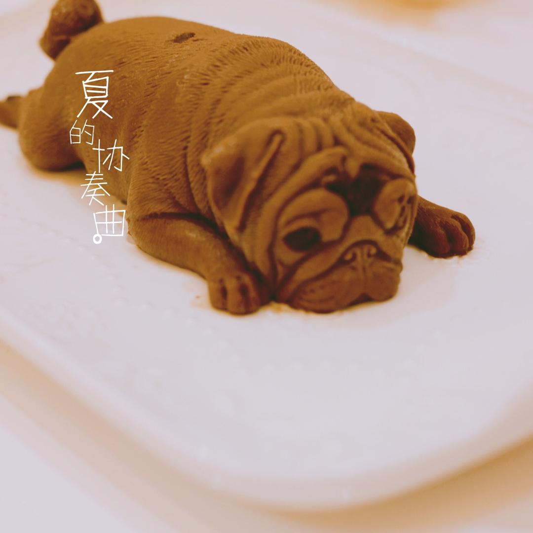 法斗巧克力慕斯蛋糕