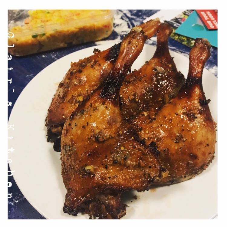 【曼食慢语】蜜汁烤鸭腿
