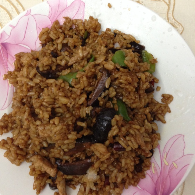香菇油饭