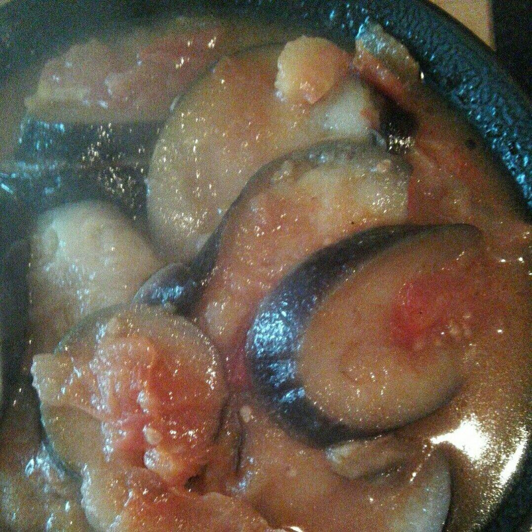 西红柿烧茄子