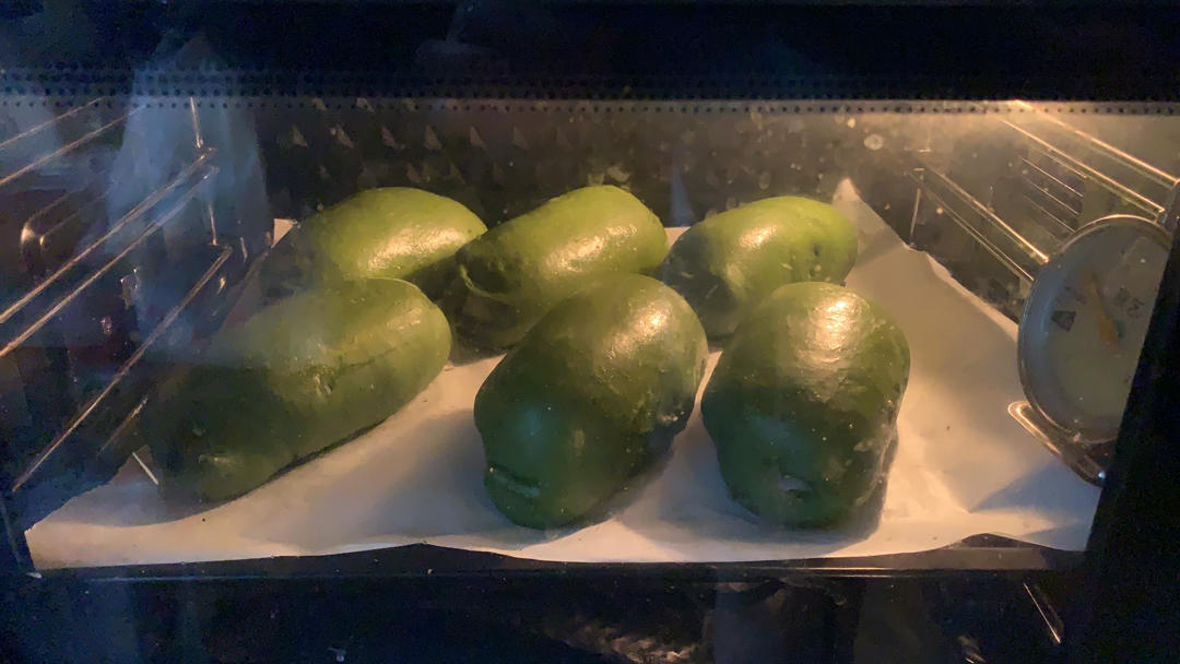 比原麦山丘还好吃的【抹茶麻薯古早味面包】肉松红豆沙